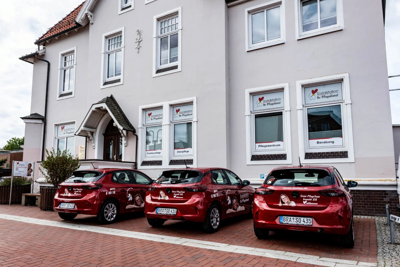 Menschen, die für Menschen da sind